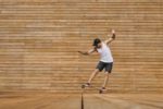 Skateboarder In Poland