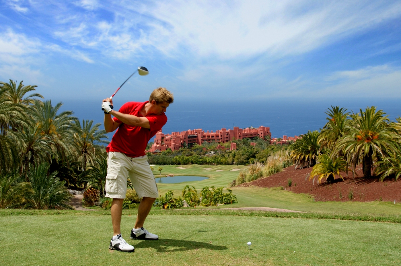 Abama Golf Resort Golf Player