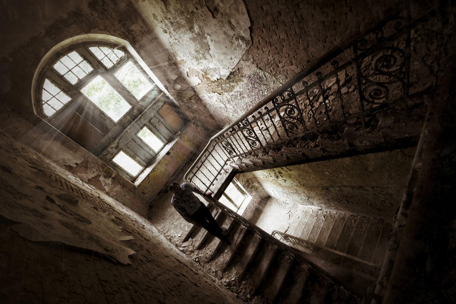 Abandoned building Beelitz