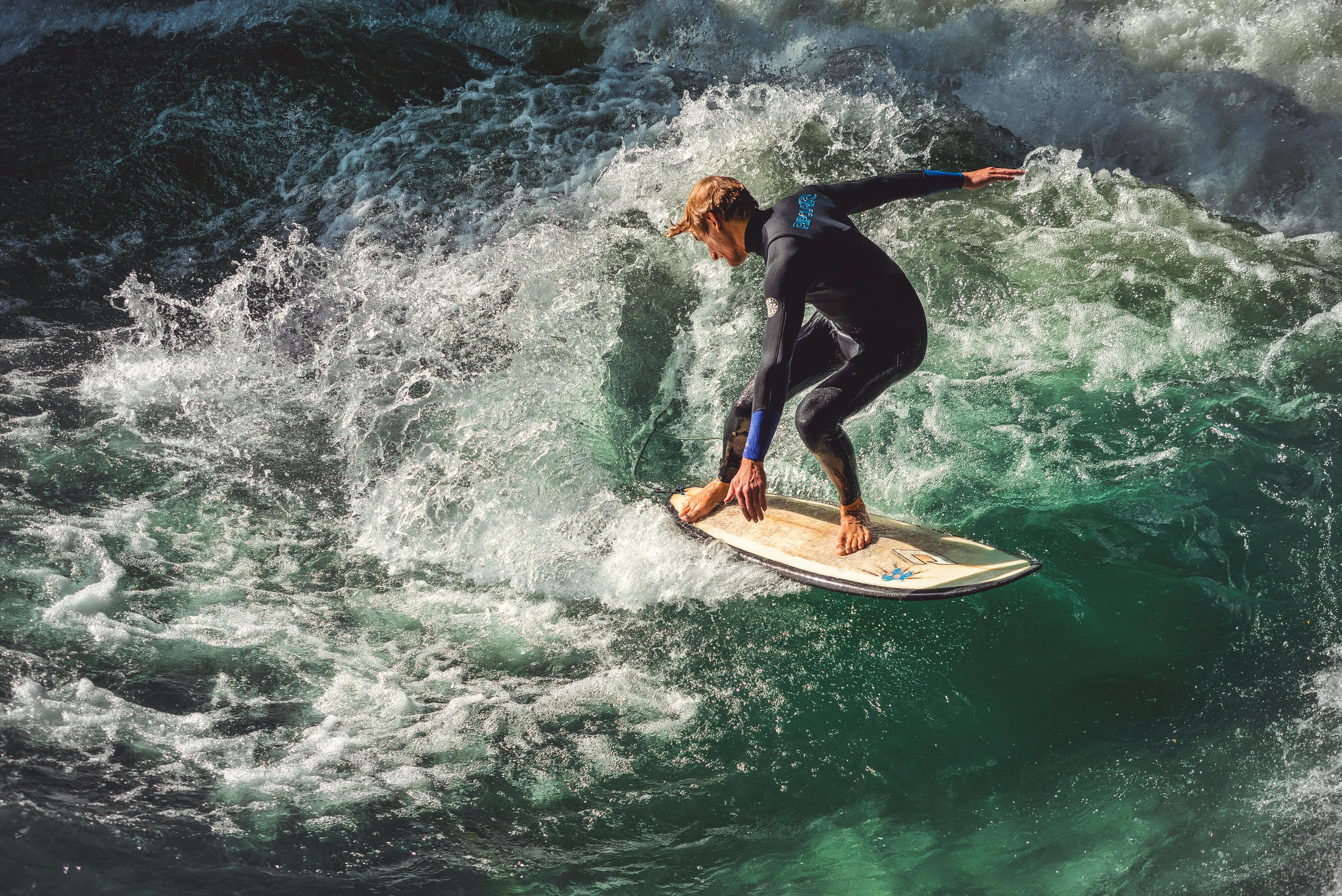 Eisbach River Surfer