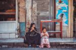 Syrian mom and daughter Adana