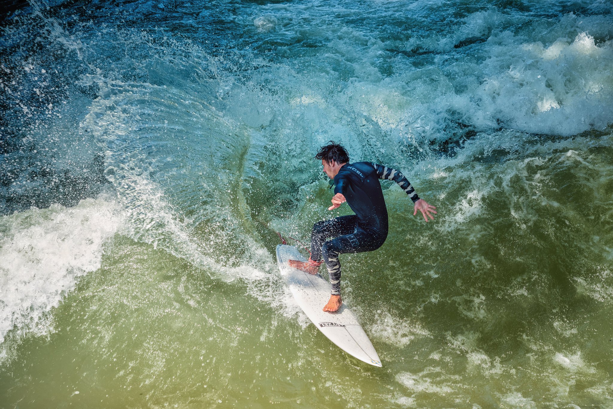 The Eisbach Surfer